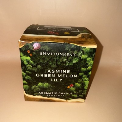 Environment 8oz Aromatic Candle The Wynn Hotel Edition Jasmine Green Melon Lily