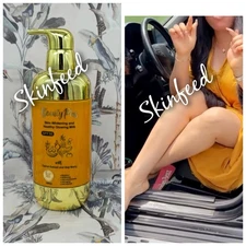 Beauty Plus Skin Whitening Body Milk With  carrot extract + goji berry Spf 50 X1