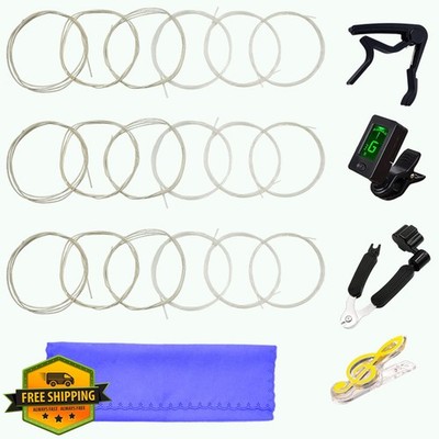 JYsun 3 Sets Classical Guitar Strings Tuner