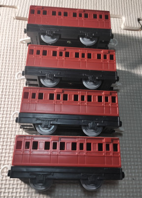Tomy Thomas & Friends Series 4 Oliver Express Coaches Cars Lot Bulk Trackmaster