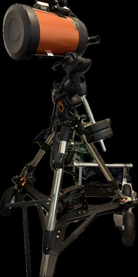Celestron NexStar 8 SE Computerized Telescope WITH AVX EQUATORIAL MOUNTS. 