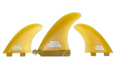 Pacific Vibrations 2 1 Longboard surfboard Fins 6 Center 4.6" Side Fits Fcs
