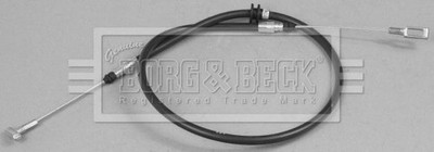 Borg & Beck BKB3045 Parking Brake Cable Pull Rear Right Left Fits Iveco Daily