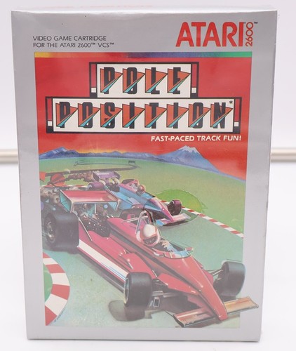 - Atari 2600 - 1983 - POLE POSITION - FACTORY SEALED -