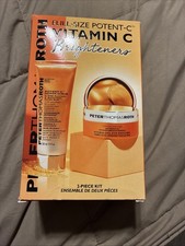 PETER THOMAS ROTH Full Size Potent-C Vitamin C Brighteners 2 Piece Kit Set