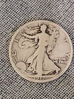 1917 S Mint Walking Liberty Silver Half Dollar.  Lot 017