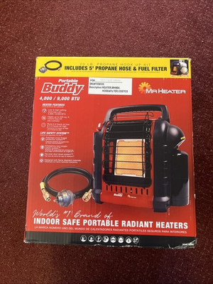 #ad Mr Heater Buddy Heater MH9BX Propane Heater 9000 BTU HOSE FILTER INCLUDED 🔥 USA $109.99