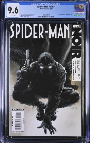2009 Marvel Comics Spider-Man NOIR #1 First 1st Appearance Graded CGC 9.6