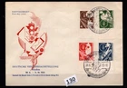 + GERMANY - FDC - TRANSPORT - CARS - TRAINS - 1953