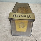 Vintage 1970s Olympia Beer On Tap Lighted Wall Sconce Beer Sign