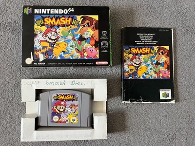 Super Smash Bros. für Nintendo 64 mit OVP und Anleitung
