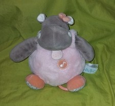 Doudou Baby nat musical hippopotame en parfait état