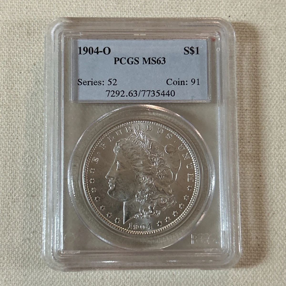 MS 63 Graded 1904 Year Morgan US Dollars (1878-1921) for sale | eBay