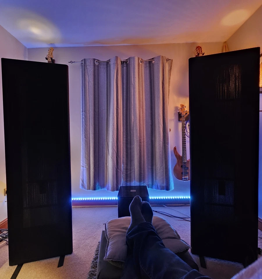 Magnapan Magnaplanar MG1.6/QR Loudspeakers Quasi Ribbon Maggies In Original Box - Image 3 of 4