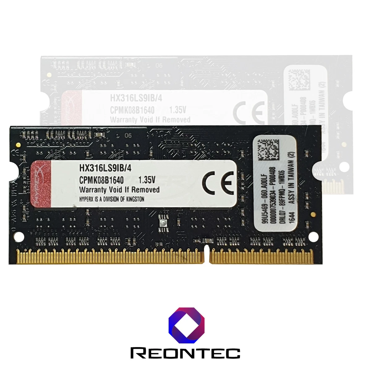 RAM ASint 4 Go (1x4 Go) DDR3L SO-DIMM – PC3L-10600S – SSAC02G08-GDJNG
