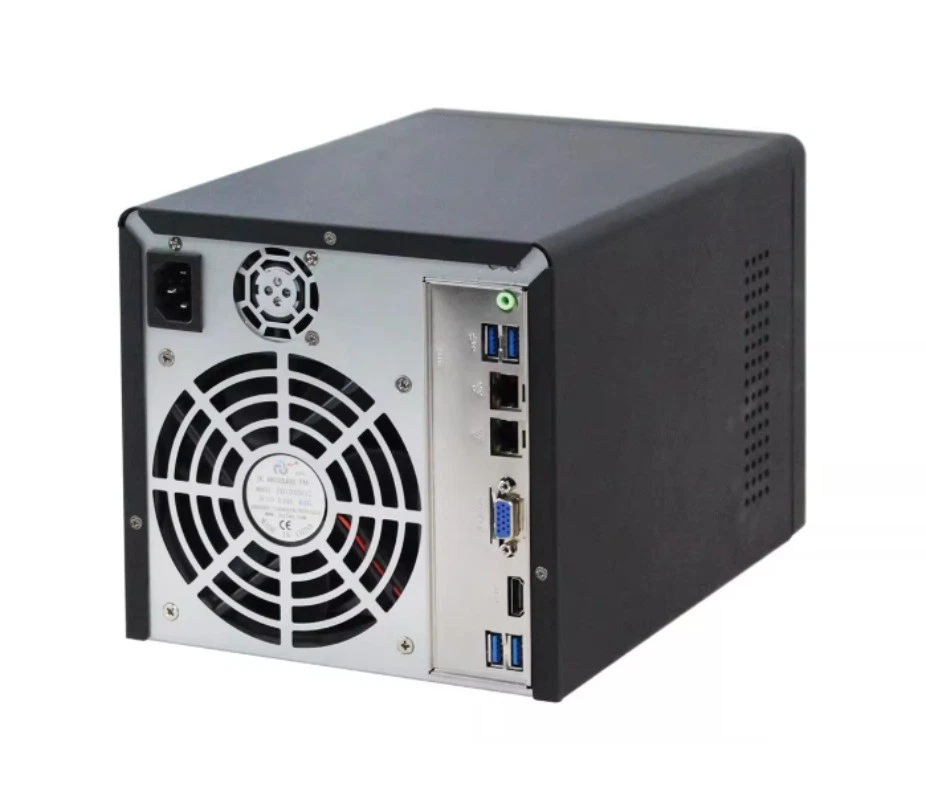 NAS-4 Network Storage Enclosure Cloud Storage for Home Setup and Online Office