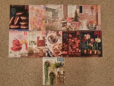 Lot Of 11 Better Homes And Gardens Magazines BHG 2024-2026 