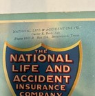 1937 NATIONAL LIFE & ACCID. INSURANCE CO. CALENDAR - Brownwood Tx — photo 4