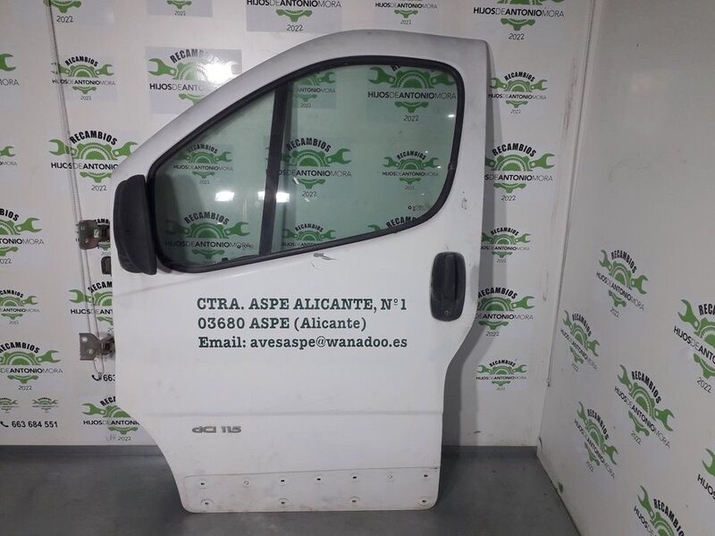 front left door for Renault Trafic Combi (AB 4.01) 2001 98494