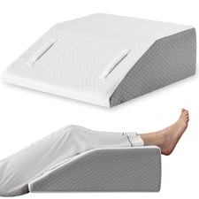 8Inch Ortho Bed Wedge Elevated Leg Pillow Foam Wedge Pillow for Back Pain Injury