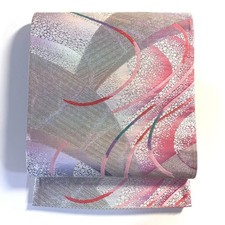 JAPANESE KIMONO BELT FUKURO OBI PURE SILK ZZ0071