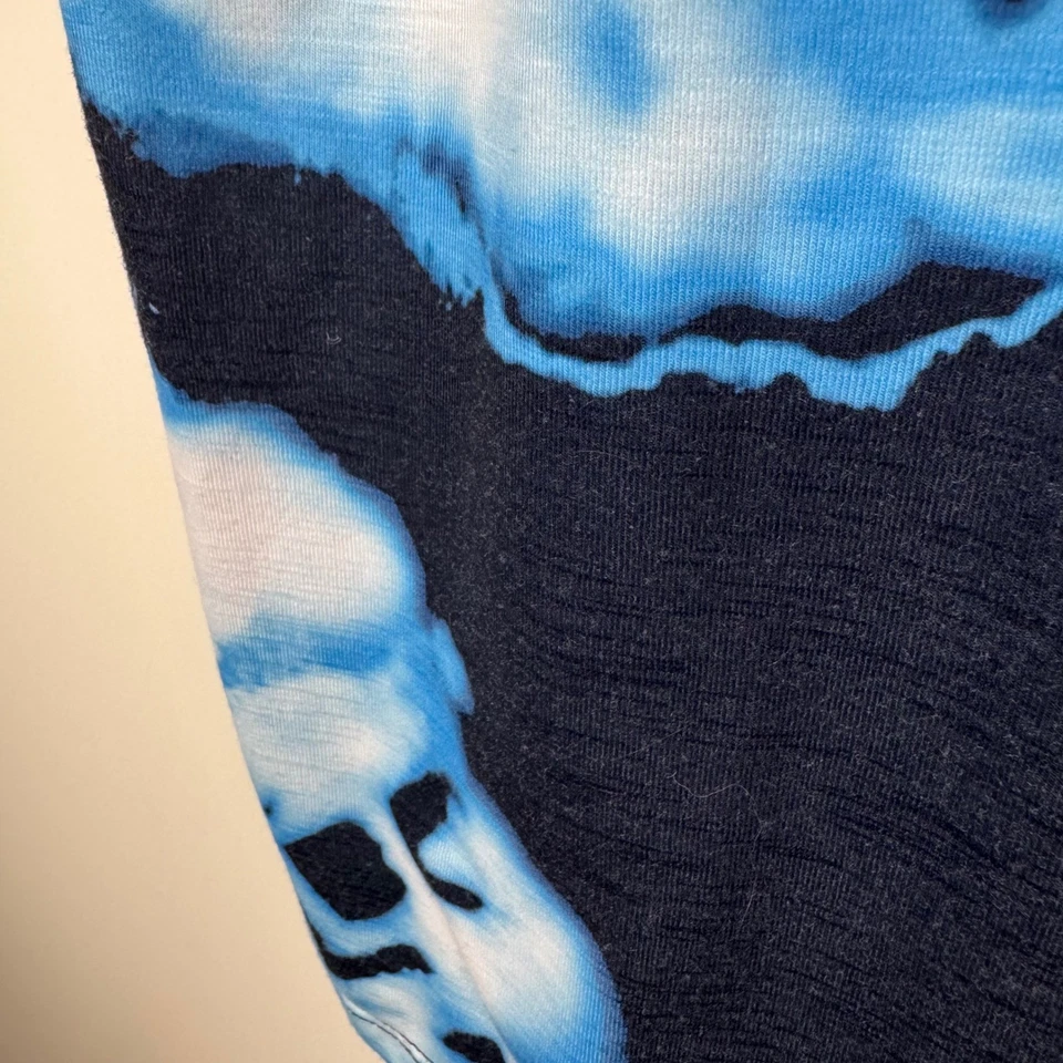 Camiseta Chicos Tie Dye Cuello en V Manga Corta Talla 2 Grande Americano Patriótico Verano Foto 3 de 4