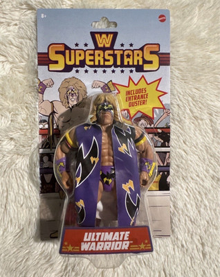 Mattel WWE Superstars Ultimate Warrior Action Figure w/ Entrance Duster