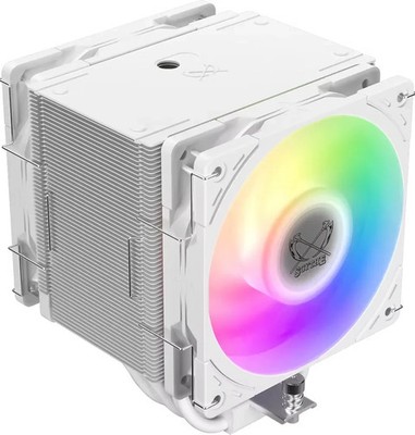 Scythe Mugen 6 Dual Fan White ARGB Edition, CPU-Kühler weiß, 120 mm