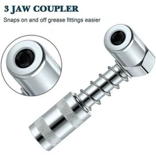 1Set Grease Nozzle Adapter Grease Gun-Accessory 90 Degree Grease Coupler Adapter