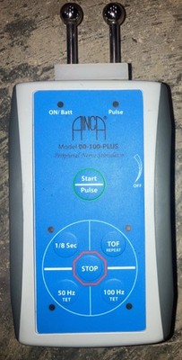 AINCA Peripheral Nerve Simulator 00-100-Plus Anesthesia (Does Not Power On)
