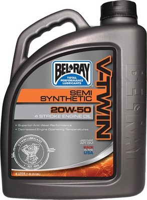 Bel Ray 96910-BT4 V-Twin Semi-Synthetic Engine Oil