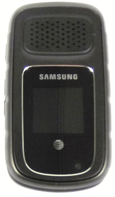 Samsung Rugby 3 III SGH-A997 - Gray and Black ( AT&T ) Cellular Flip Phone - A+