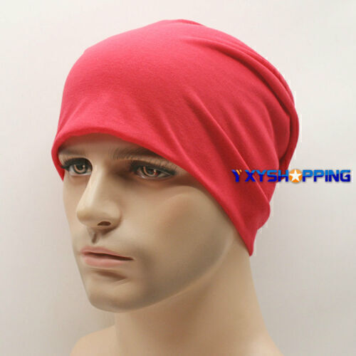Men Women Summer Beanie Chemo Hats Slouchy Lightweight Stretch Casual Hat Caps^^ - Picture 18 of 18