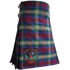 Isle of Skye Tartan Kilt For Men Scottish Traditional Highland Custom Made Kilt