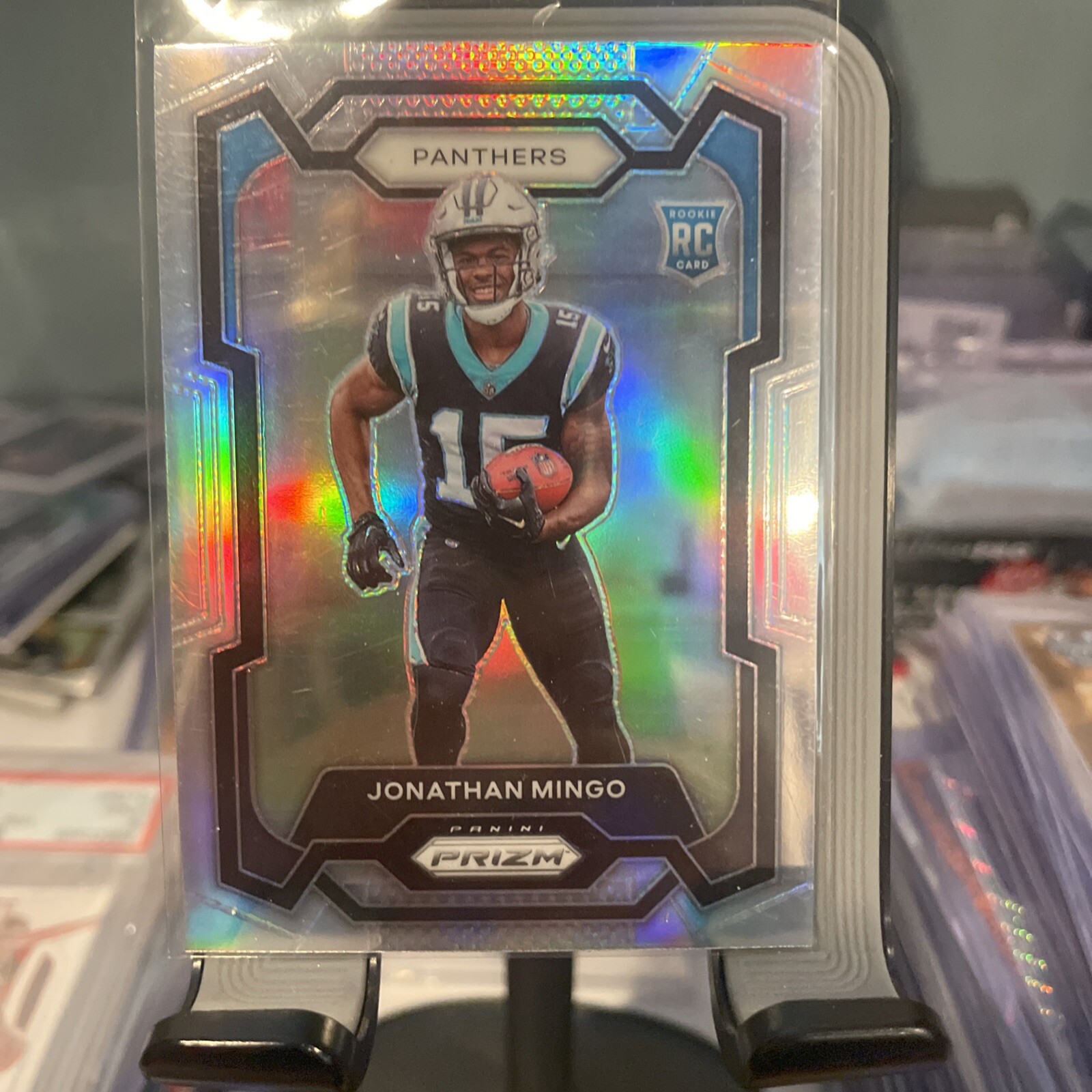2023 Panini Prizm #312 Jonathan Mingo Silver Prizm