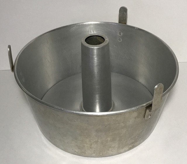 Comet The Popular Aluminum Two Piece Angel Food Cake Pan Bundt 10” eBay