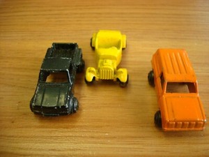 old small metal toy cars
