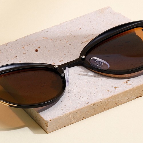 Vintage Retro Polarized Sunglasses Women's Cat Eye Ladies Large Mirrored UV400 - Picture 29 of 32