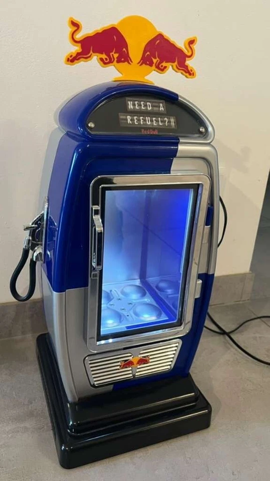 Red Bull Zapfsäule Kühlschrank Zapfsäule Original Rarität für Sammler - Image 3 of 4