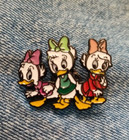 Brooch Pin-Next Day Shipping April, May, June-"Daisy'S Nieces"-Enamel, Lapel,