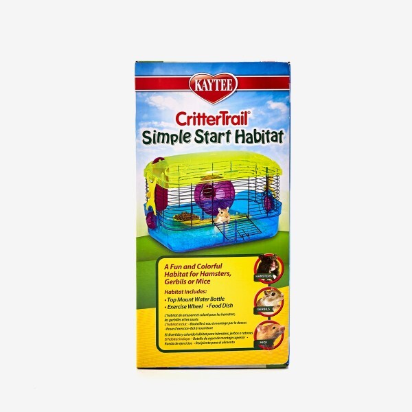 Kaytee CRITTERTRAIL SIMPLE START HABITAT for Hamsters, Gerbils,Mice ...