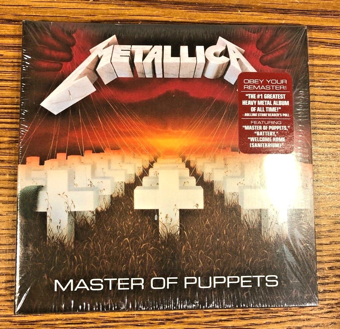 Metallica Master Of Puppets CD Remastered Brand New Sealed 1986