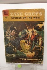 ZANE GREY'S STORIES OF THE WEST 35 1957 Albert Micale, Dell Comics