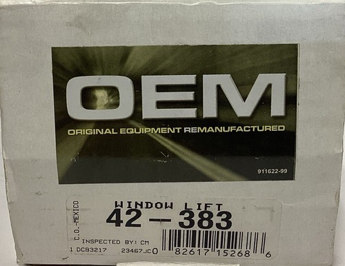 OEM 42-383 Reman Window Lift - Picture 2 of 2