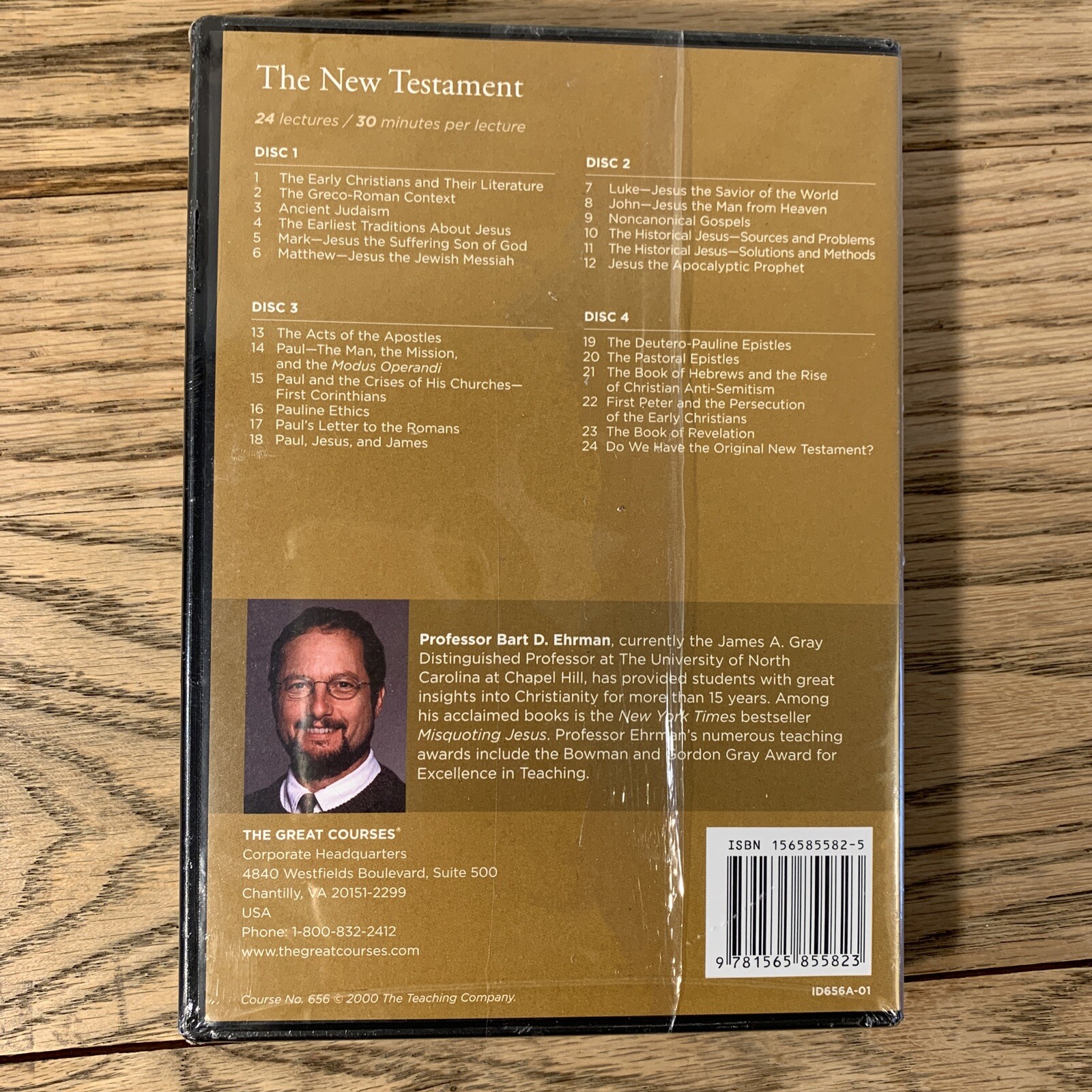 The New Testament by Bart D. Ehrman (Book / DVD) 9781565855823| eBay
