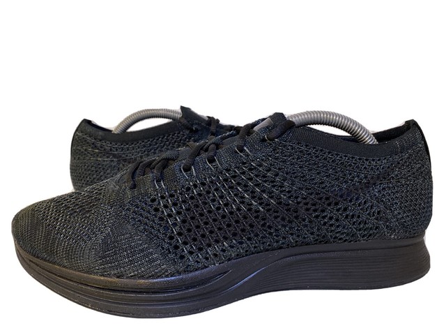 nike flyknit racer triple black for sale