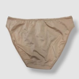 Lise Charmel Women's Beige High Rise Lace Brief Panties Size Small