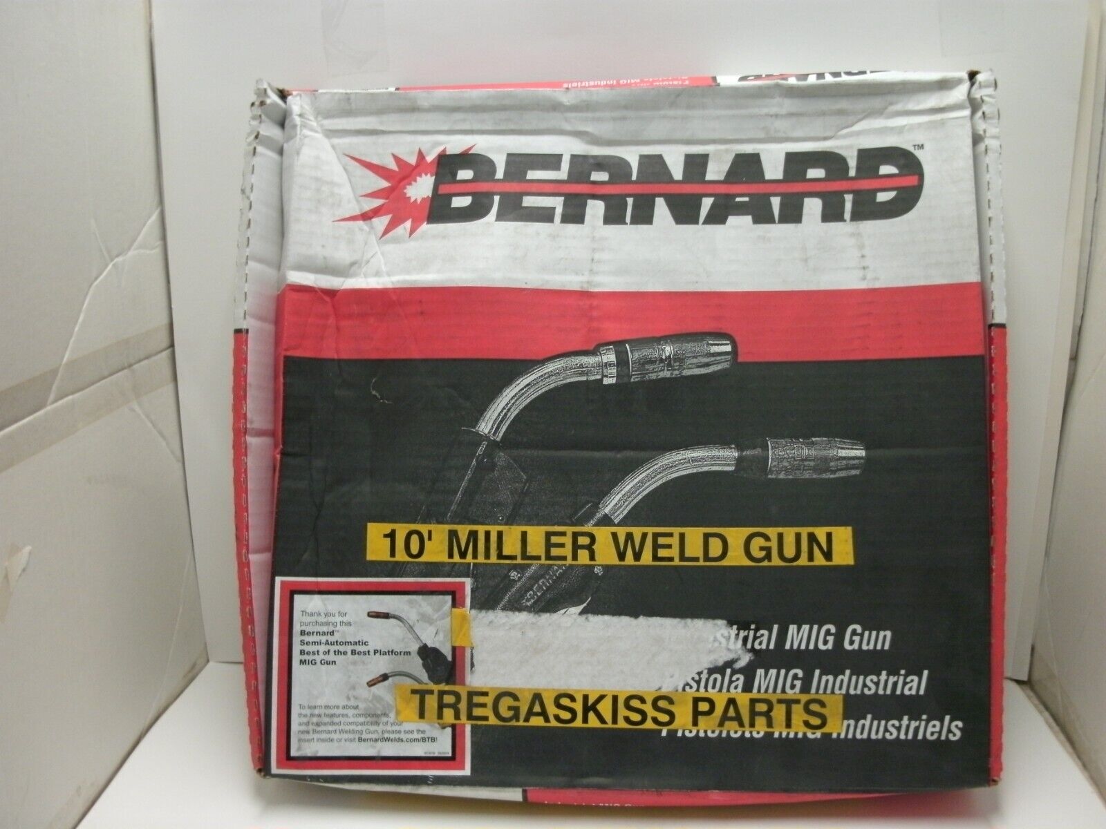 BERNARD Q3015SP3CMC 10' MILLER MIG WELD GUN 150A NEW IN BOX