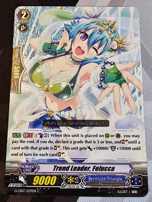 Trend leader, Felucca G-CB07/039EN - C Cardfight!! Vanguard