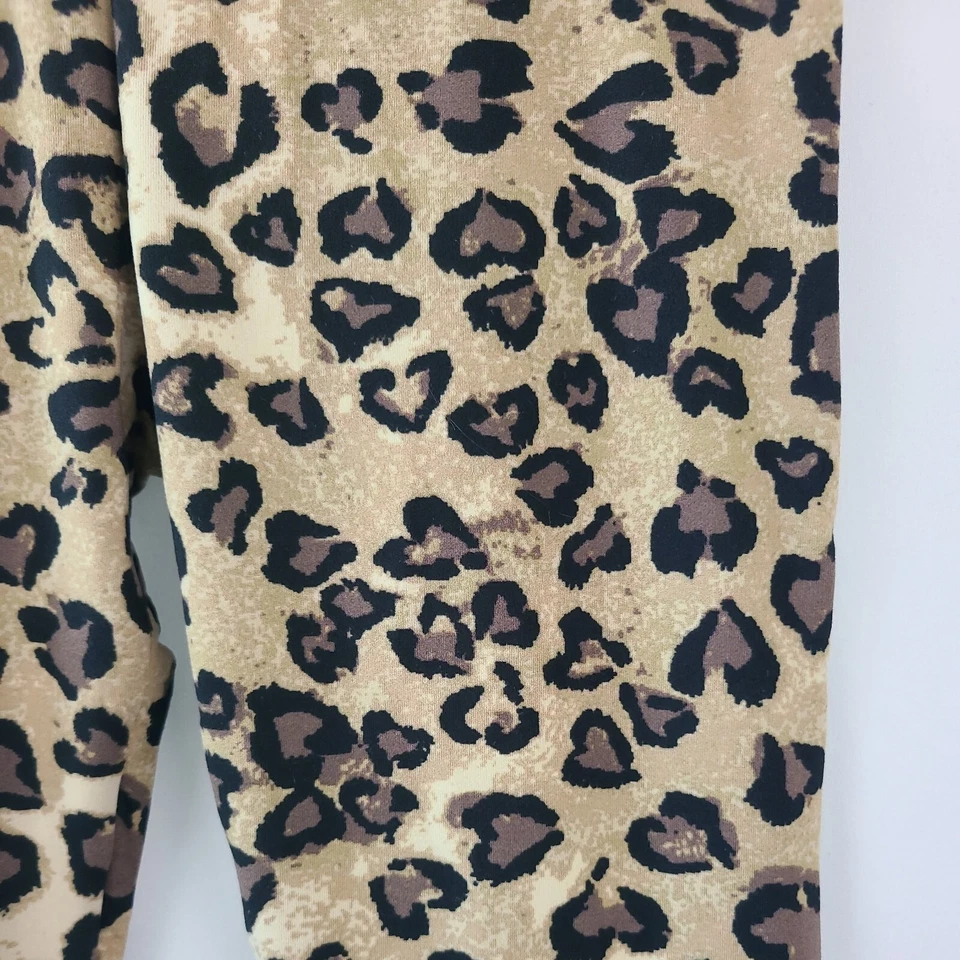 NUEVAS Leggings Plumas Forradas de Vellón Guepardo Sin Costuras Talla S Nuevas sin Etiquetas Foto 2 de 4